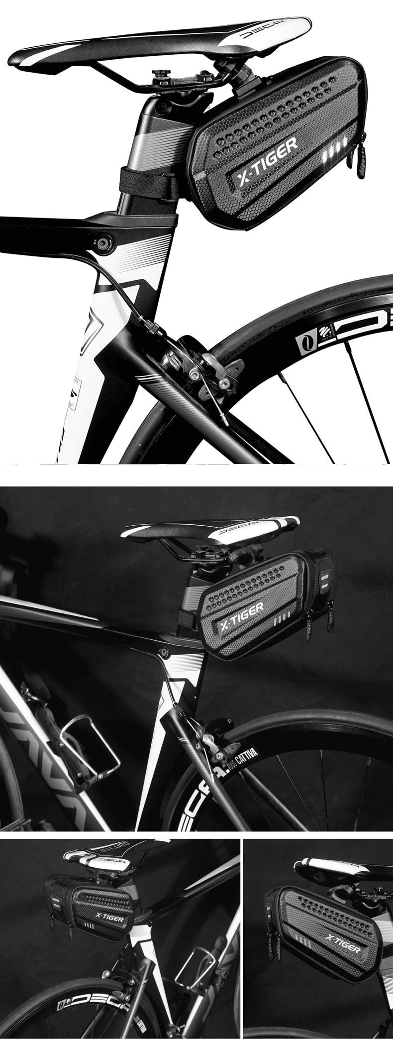 Bike Bag Rainproof Road 1.2L Large Capacity Post Rear Bag / Accessories / Under Seat Pouch