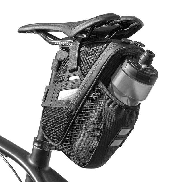 Bike Bag Water Proof Durable Reflective Road With 1.5L Water Bottle Pocket
