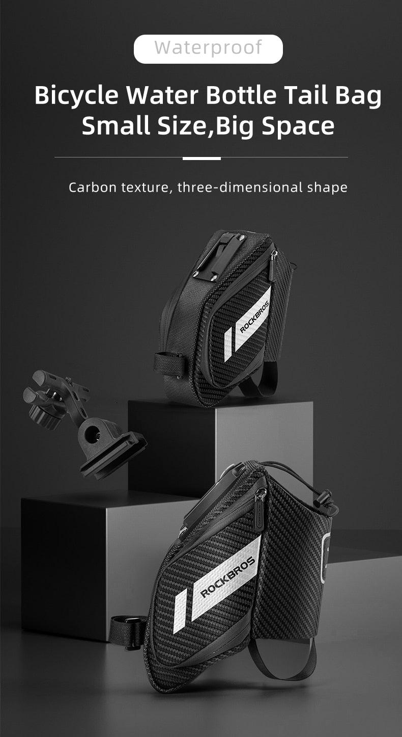 Bike Bag Water Proof Durable Reflective Road With 1.5L Water Bottle Pocket