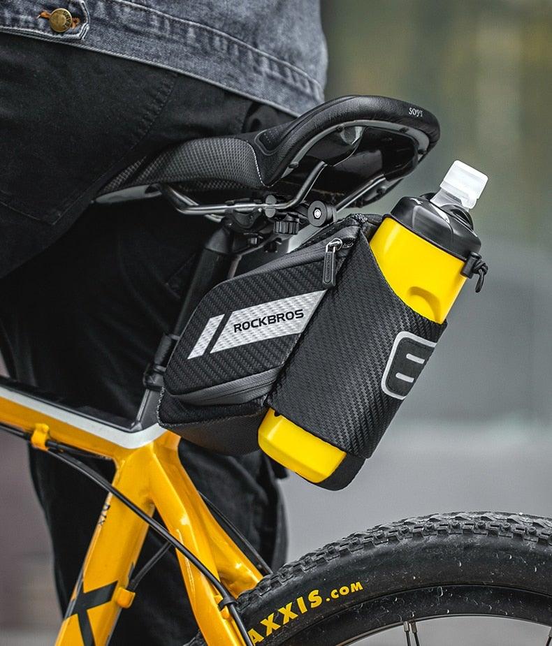 Bike Bag Water Proof Durable Reflective Road With 1.5L Water Bottle Pocket