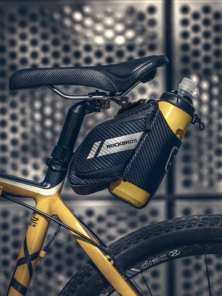 Bike Bag Water Proof Durable Reflective Road With 1.5L Water Bottle Pocket