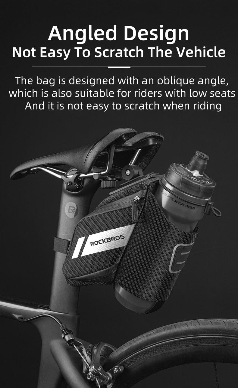 Bike Bag Water Proof Durable Reflective Road With 1.5L Water Bottle Pocket