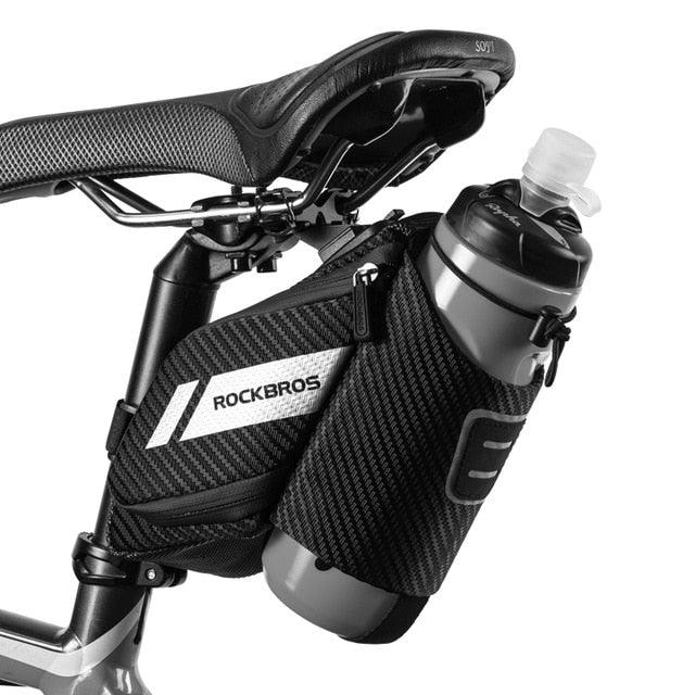 Bike Bag Water Proof Durable Reflective Road With 1.5L Water Bottle Pocket