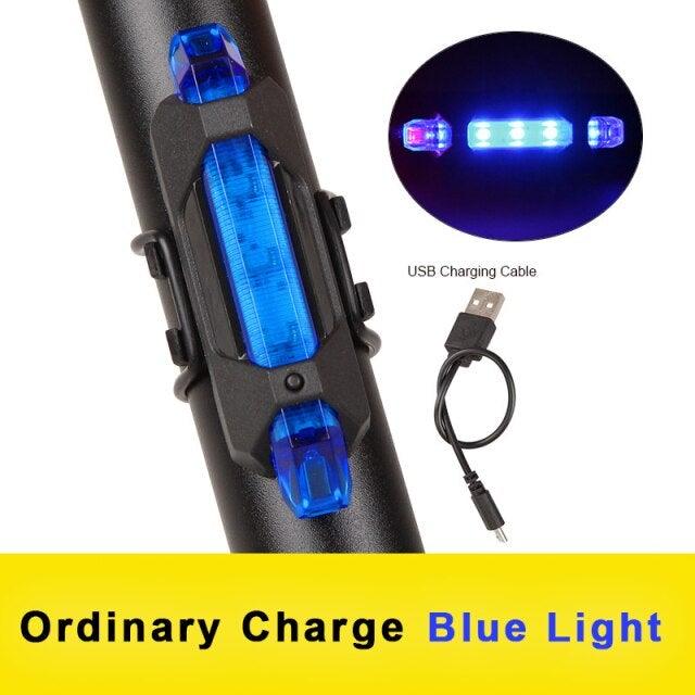 Bicycle Lights Waterproof Riding Rear Light Usb Rechargeable Mountain Bike Headlight