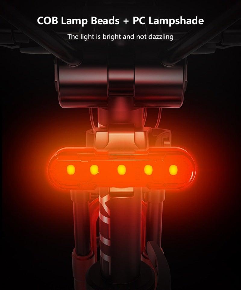 Bicycle Lights Waterproof Riding Rear Light Usb Rechargeable Mountain Bike Headlight