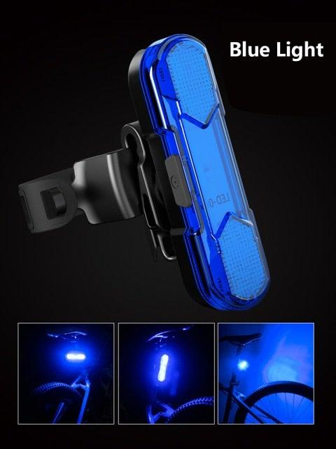 Bicycle Lights Waterproof Riding Rear Light Usb Rechargeable Mountain Bike Headlight
