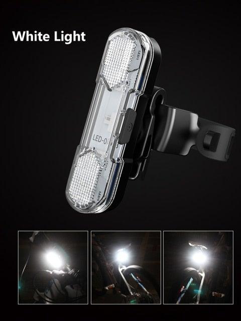 Bicycle Lights Waterproof Riding Rear Light Usb Rechargeable Mountain Bike Headlight