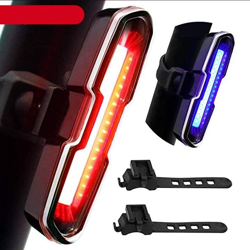 Bike Tail Light Ultra Bright USB Rechargeable LED Bicycle Rear Light 5 Light Mode Headlights
