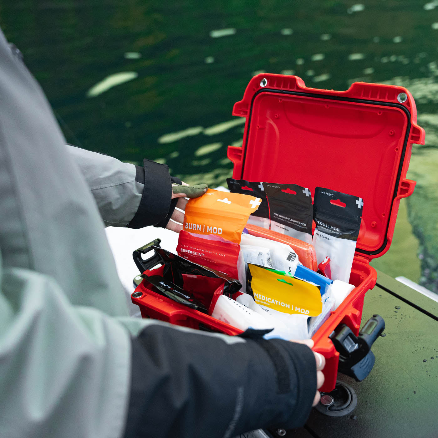First Aid Kit | Waterproof/ Crushproof/ 140 pieces/ HSA/FSA Approved