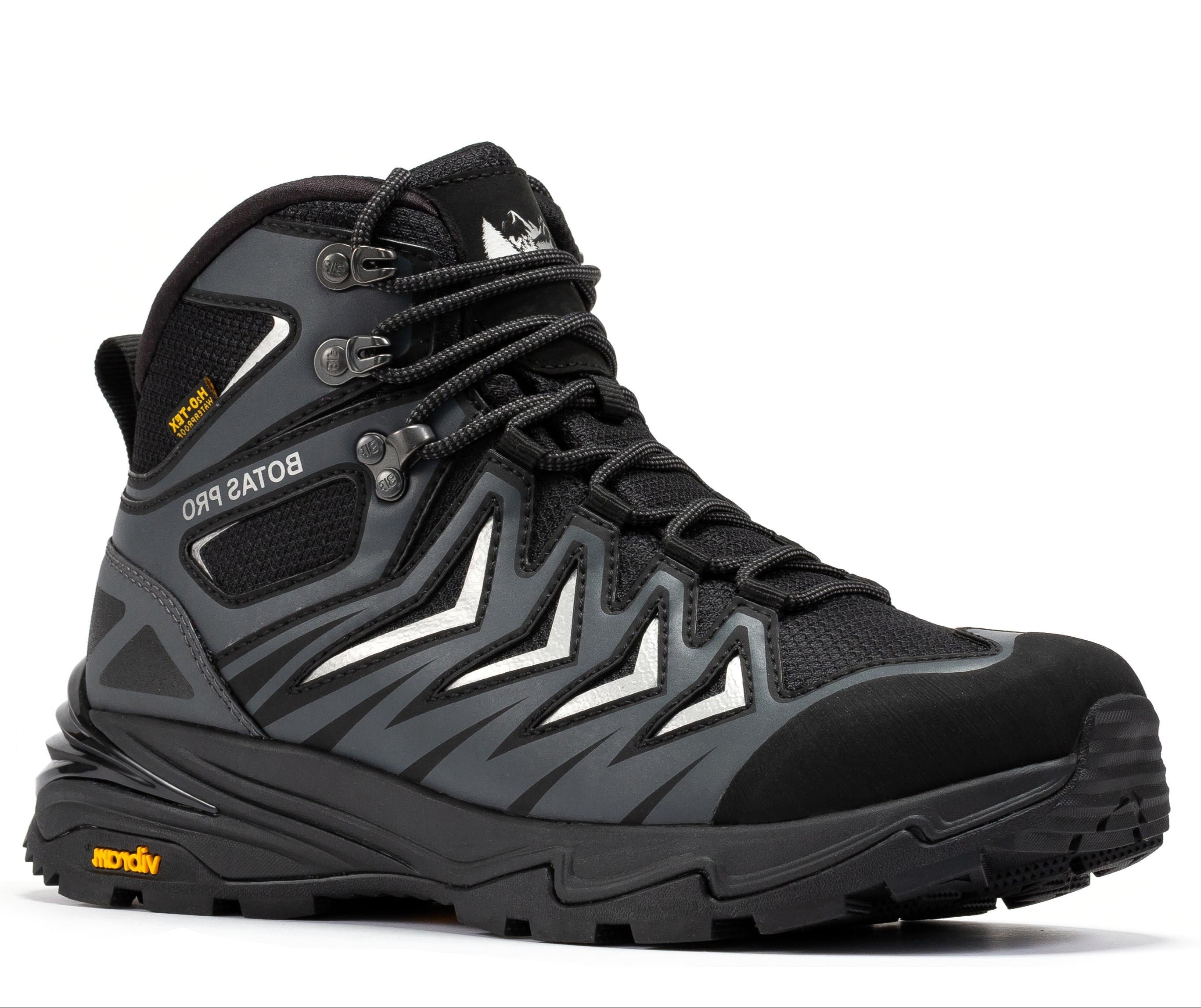 Pro Metallic 6 Inch Waterproof Hiking Boots with VIBRAM® Traction Lug Outsole  BP22110