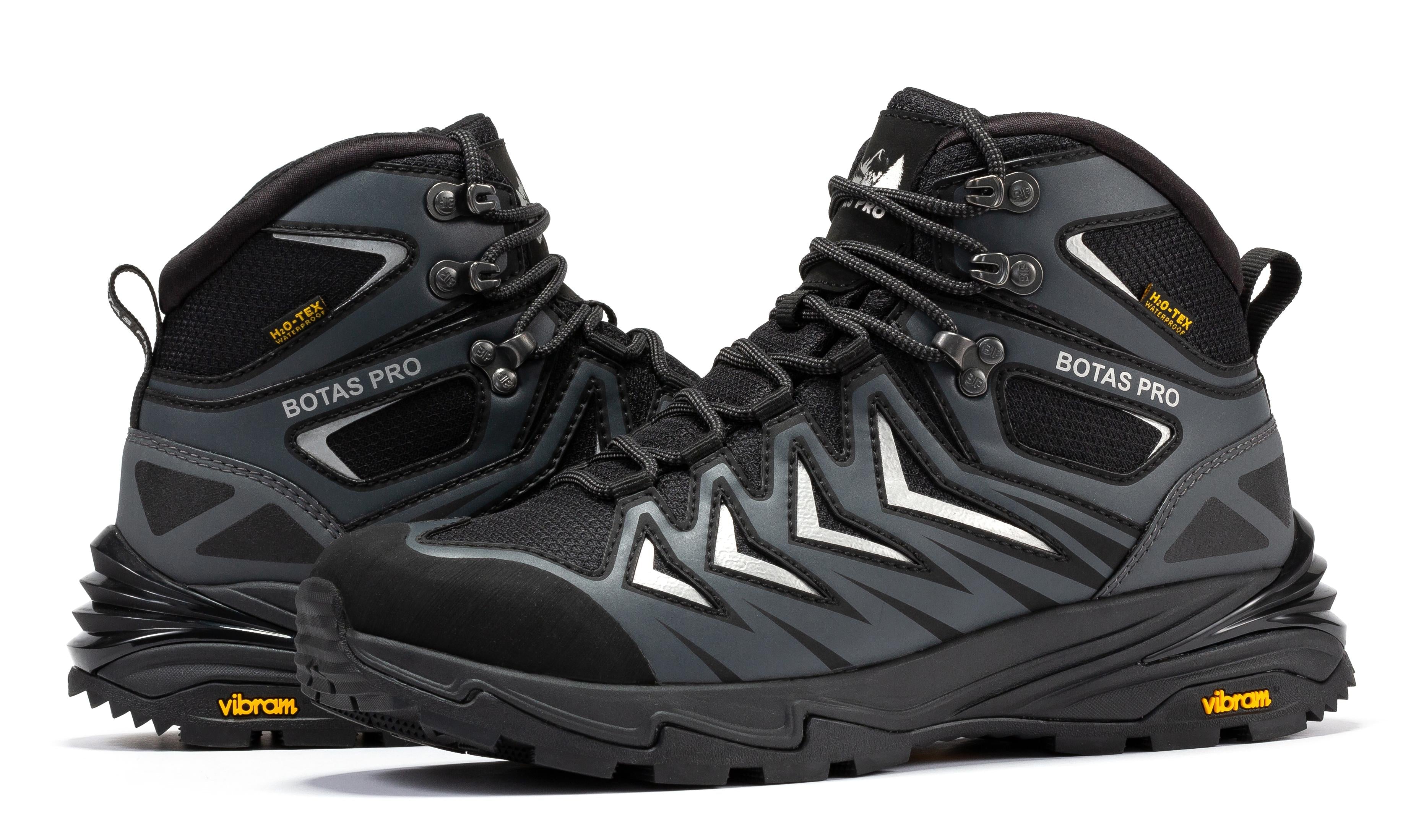 Pro Metallic 6 Inch Waterproof Hiking Boots with VIBRAM® Traction Lug Outsole  BP22110