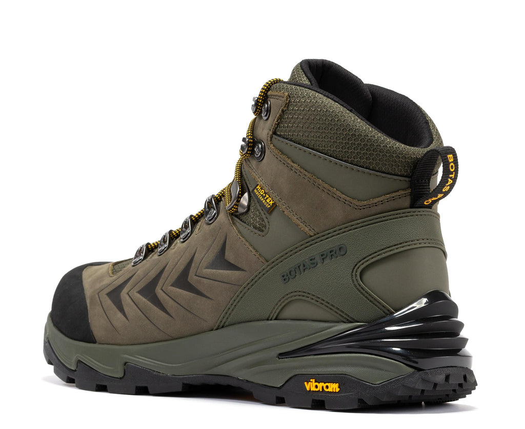 Pro Olive 6 Inch Waterproof Hiking Boots with VIBRAM® Traction Lug Outsole  BP22123