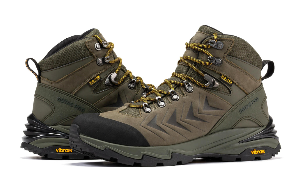 Pro Olive 6 Inch Waterproof Hiking Boots with VIBRAM® Traction Lug Outsole  BP22123
