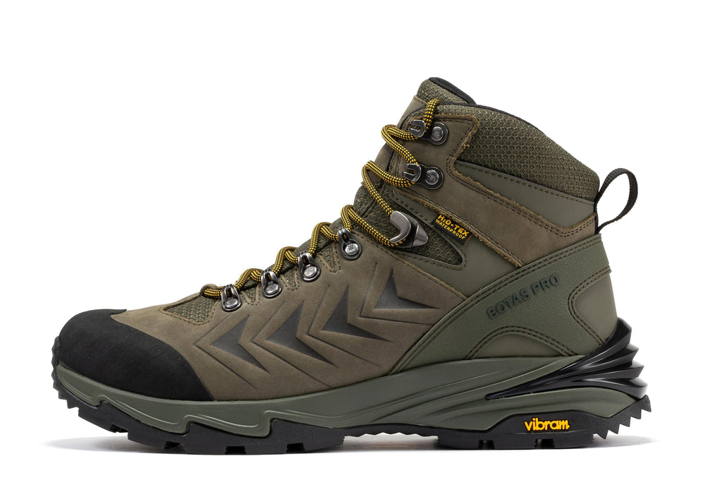 Pro Olive 6 Inch Waterproof Hiking Boots with VIBRAM® Traction Lug Outsole  BP22123