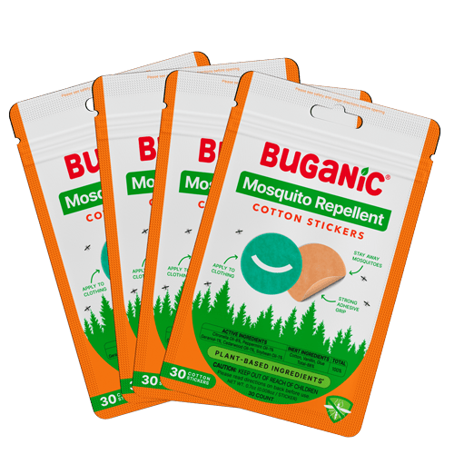 Buganic Mosquito Repellent Cotton Stickers