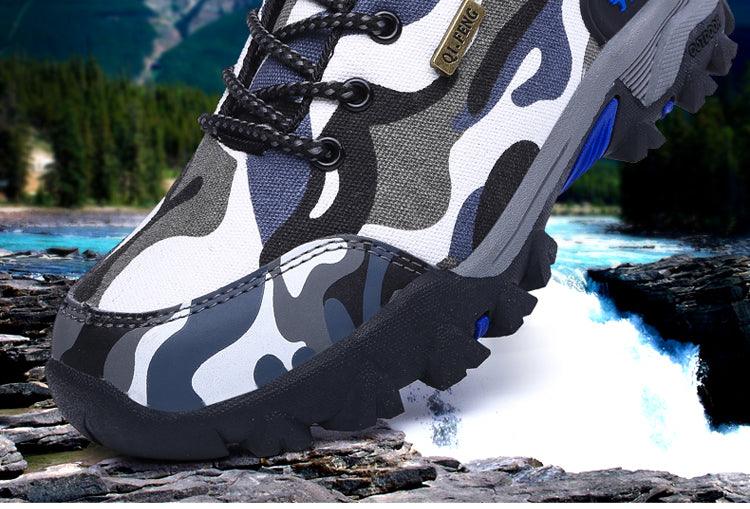 Casual Men's Summer Mesh Sports Non-Slip Breathable Women's Camouflage Walking