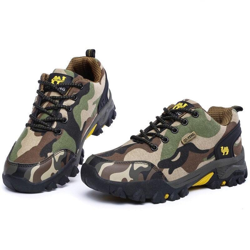 Casual Men's Summer Mesh Sports Non-Slip Breathable Women's Camouflage Walking