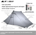 Outdoor Camping Hiking Crossing Ultralight Pole-free Pyramid Double-person Tent