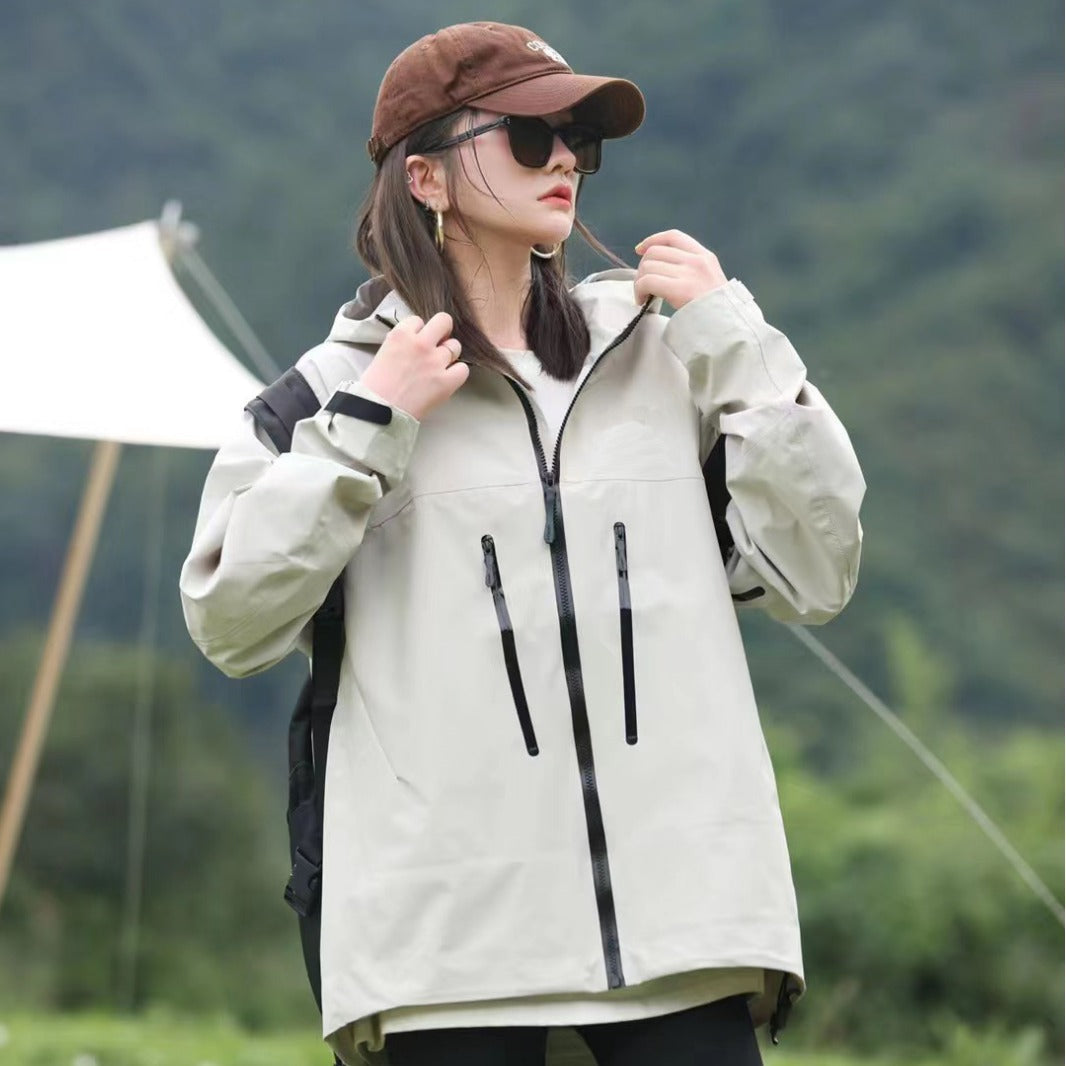 Women's Gore-Tex Jacket Hard Shell Wind/ Waterproof Mountaineering Outdoor Sports