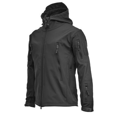 Men's Jacket Waterproof Fleece Camouflage Soft Shell Clothing Tactical Outdoor