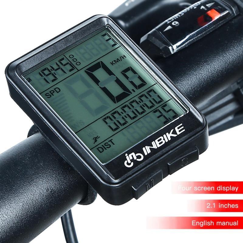 LCD Bike Code Meter Wired Wireless Mountain Bike Speedometer Odometer