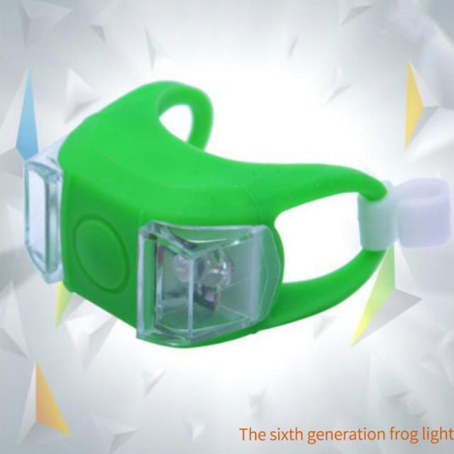Lightweight Mini LED Silicone Bicycle Front/Rear Waterproof