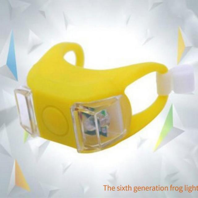 Lightweight Mini LED Silicone Bicycle Front/Rear Waterproof