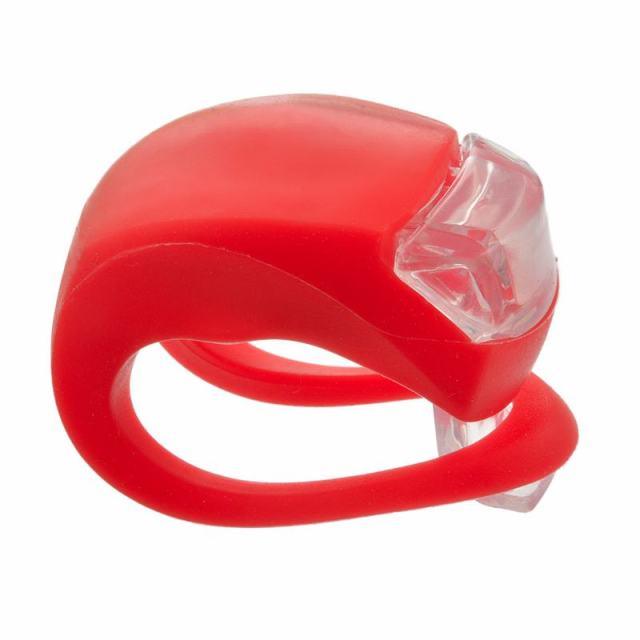 Lightweight Mini LED Silicone Bicycle Front/Rear Waterproof