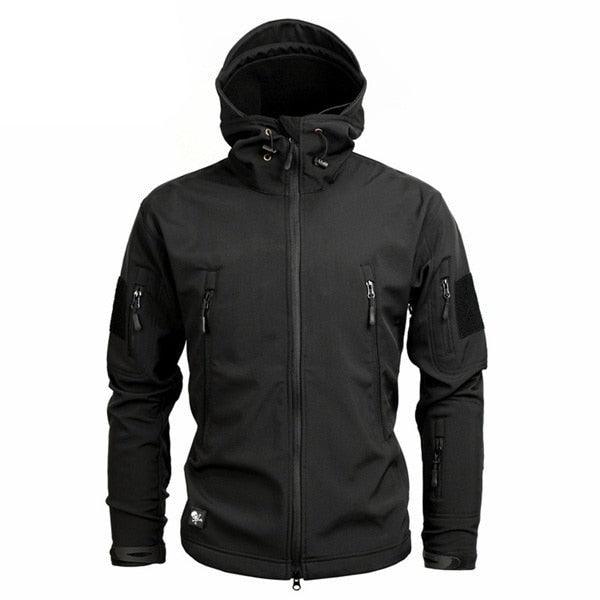 Men Green Autumn Camouflage Jacket Lightweight Water-Resistant Tactical Clothing