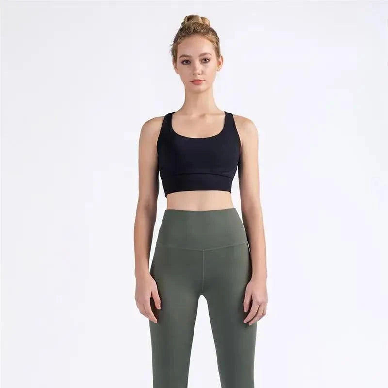 High Quality Fabric Nylon Breathable Women Yoga  Sports Wear Outdoor Clothes For Ladies