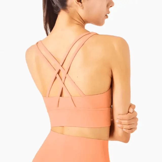 High Quality Fabric Nylon Breathable Women Yoga  Sports Wear Outdoor Clothes For Ladies