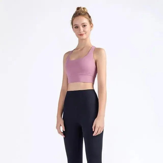 High Quality Fabric Nylon Breathable Women Yoga  Sports Wear Outdoor Clothes For Ladies
