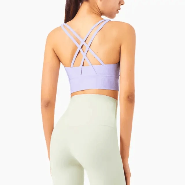 High Quality Fabric Nylon Breathable Women Yoga  Sports Wear Outdoor Clothes For Ladies