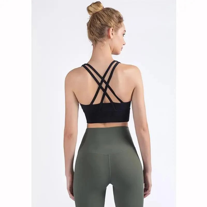 High Quality Fabric Nylon Breathable Women Yoga  Sports Wear Outdoor Clothes For Ladies