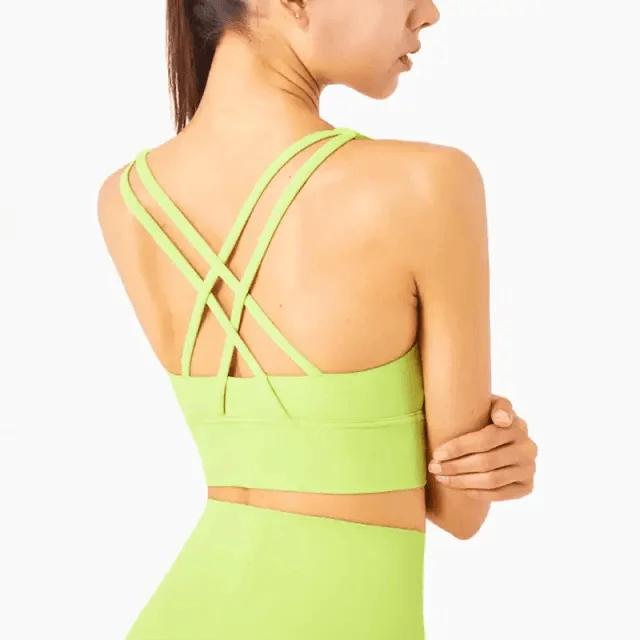 High Quality Fabric Nylon Breathable Women Yoga  Sports Wear Outdoor Clothes For Ladies
