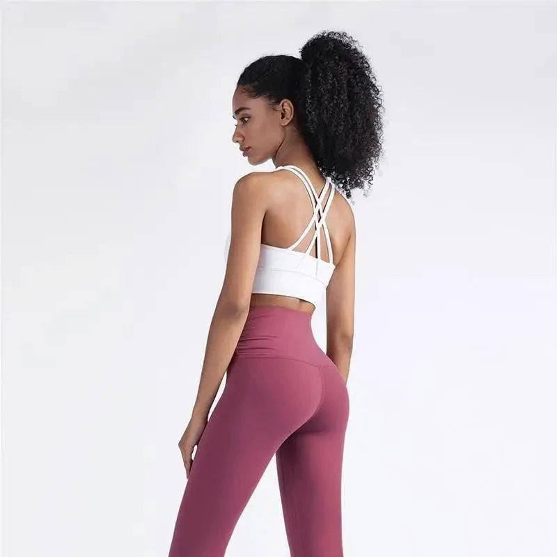 High Quality Fabric Nylon Breathable Women Yoga  Sports Wear Outdoor Clothes For Ladies