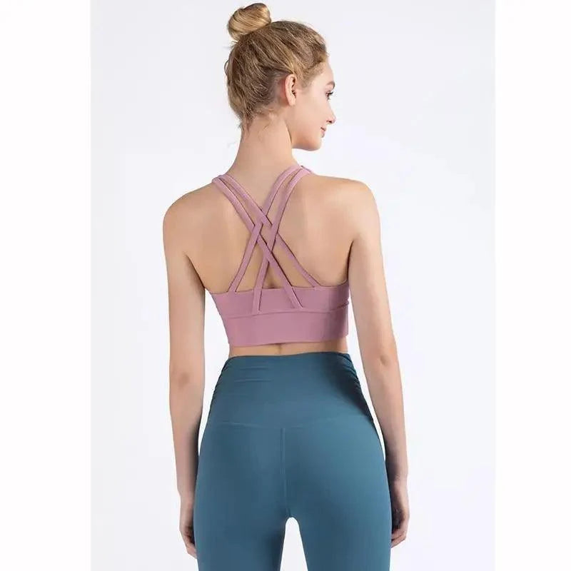 High Quality Fabric Nylon Breathable Women Yoga  Sports Wear Outdoor Clothes For Ladies