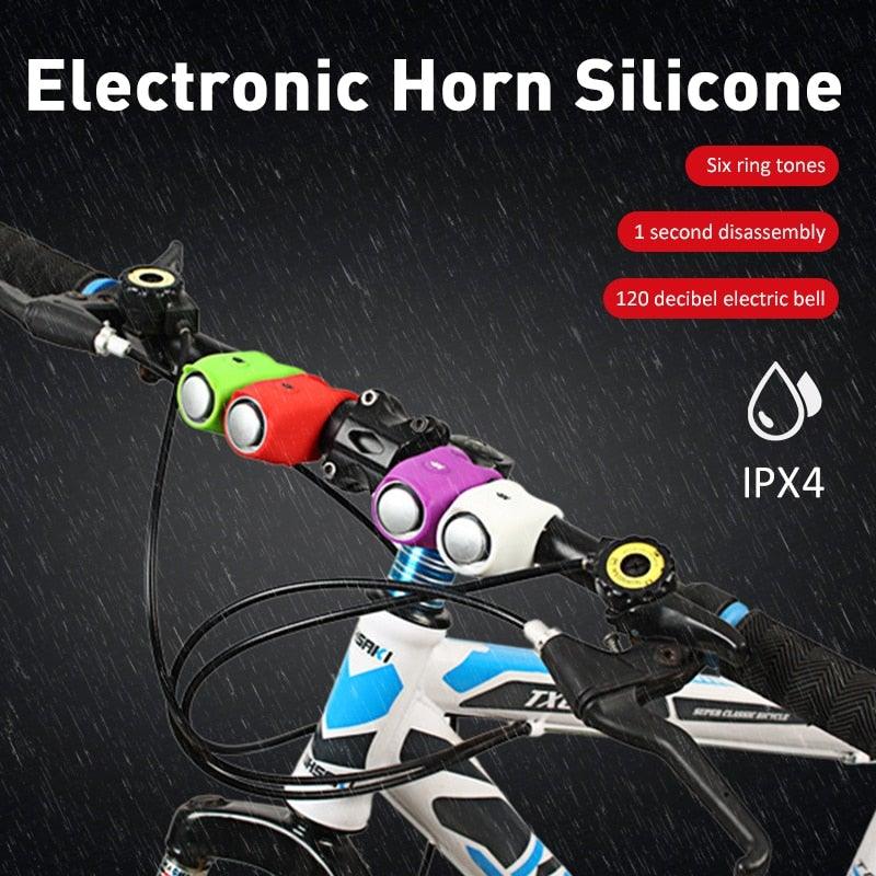 USB Rechargeable Battery Bicycle Bell 120db Waterproof Portable/Handlebar Bell