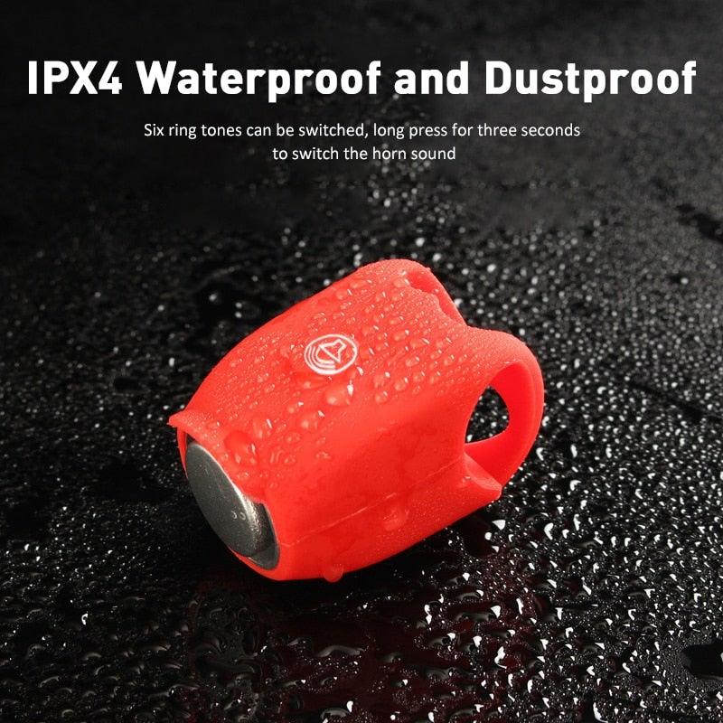 USB Rechargeable Battery Bicycle Bell 120db Waterproof Portable/Handlebar Bell