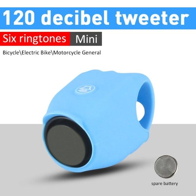 USB Rechargeable Battery Bicycle Bell 120db Waterproof Portable/Handlebar Bell