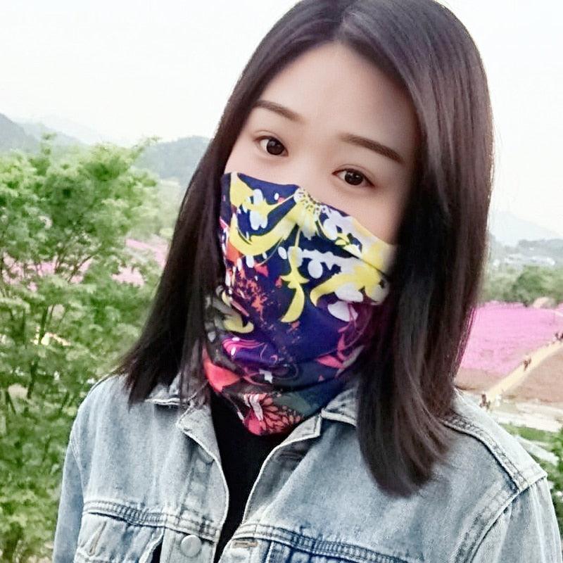 Outdoor Sport Camp Hiking Bandana Windproof Gaiter Women Men Multipurpose UV Shield