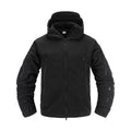 Outdoor Tactical Fleece Jacket Lightweight Soft Casual Hooded Thermal Fleece Coat Jacket