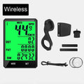 Waterproof Bike Computer Wireless Or Wired Cycling Odometer Stopwatch Speedometer