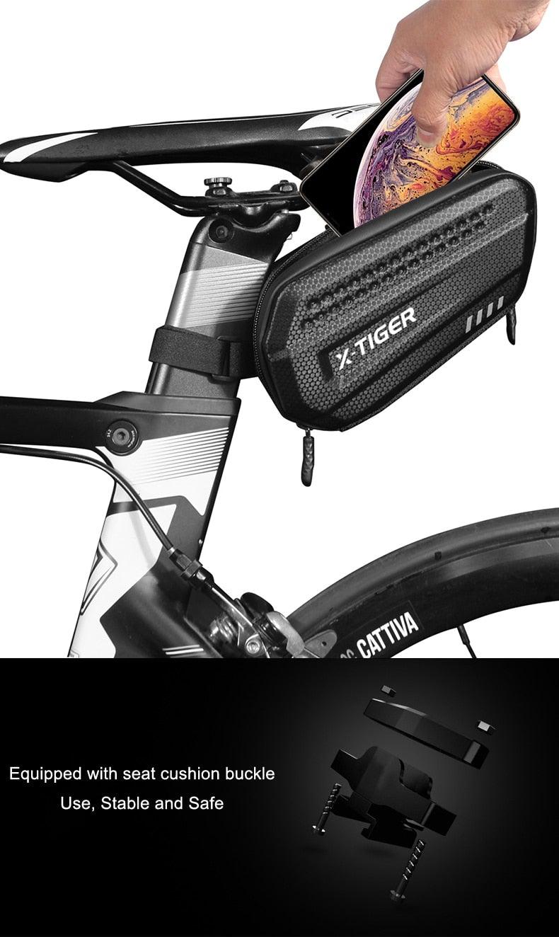 Bike Bag Rainproof Road 1.2L Large Capacity Post Rear Bag / Accessories / Under Seat Pouch