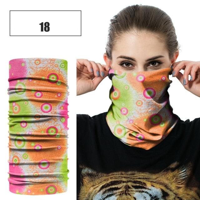 1PC Men Women Head Face Neck Sunshade Gaiter Sports Headwear