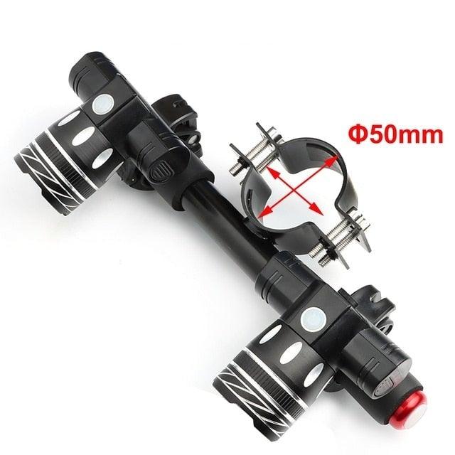 LED Headlight For Bike Electric Scooter USB Rechargeable LED Light High Lumens