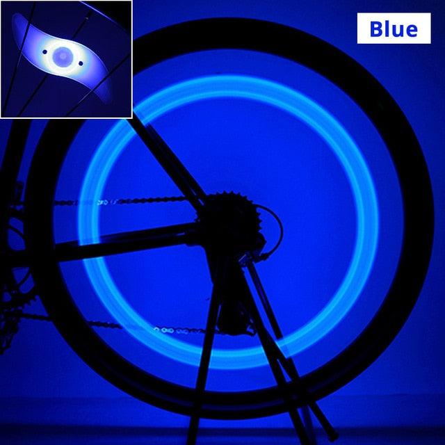 Bike Spoke Light/Wire LED Cycling/Warning Glowing Lamp/Ultra Bright Waterproof