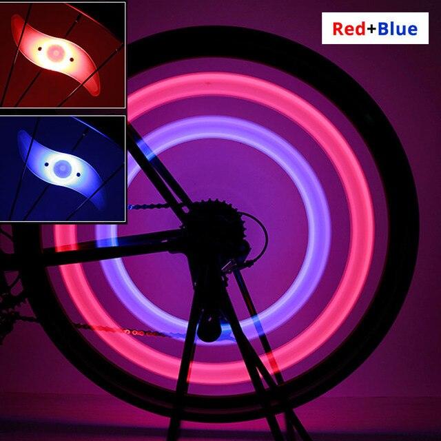 Bike Spoke Light/Wire LED Cycling/Warning Glowing Lamp/Ultra Bright Waterproof