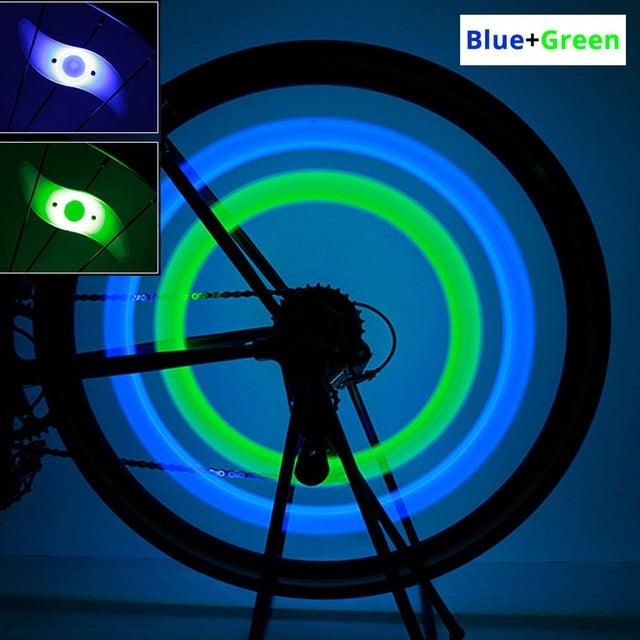 Bike Spoke Light/Wire LED Cycling/Warning Glowing Lamp/Ultra Bright Waterproof