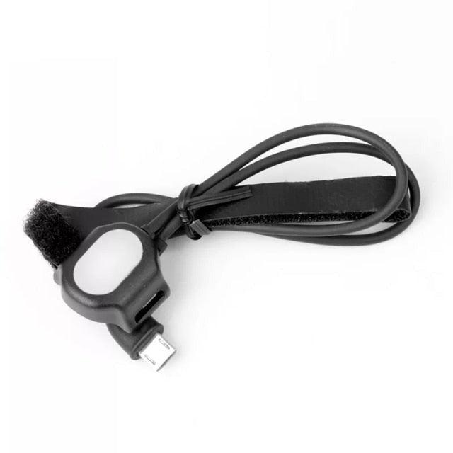 Bike Headlight Holder Front LED Lamp Buckle/Quick Mount Release Helmet Adaptor